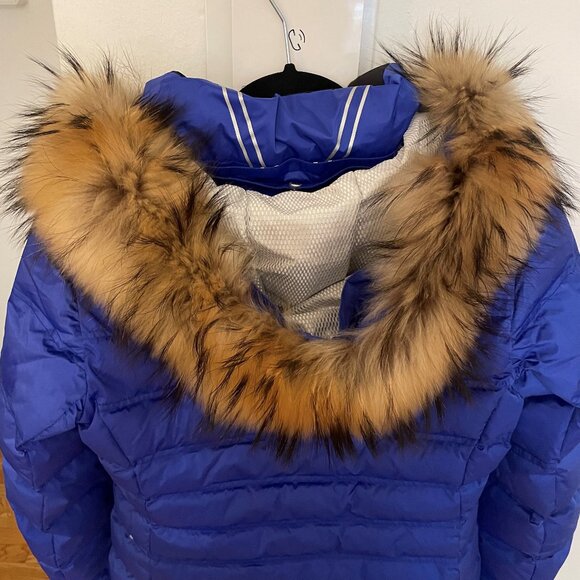 Sunice Women's Fiona Waterproof Quilted Stretch Jacket With Removable Fur Ruff - Picture 6 of 9